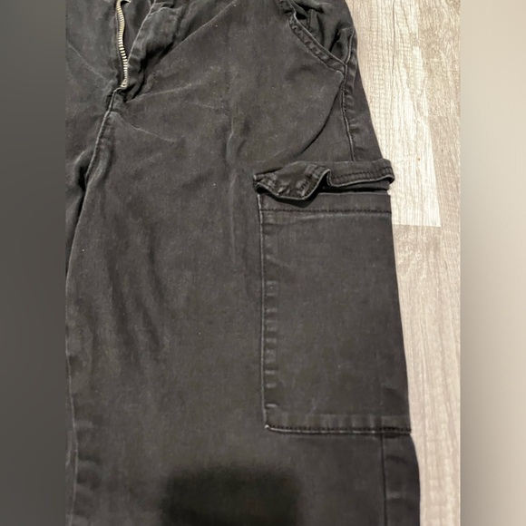 Black Cargo Pants - Picture 2 of 11